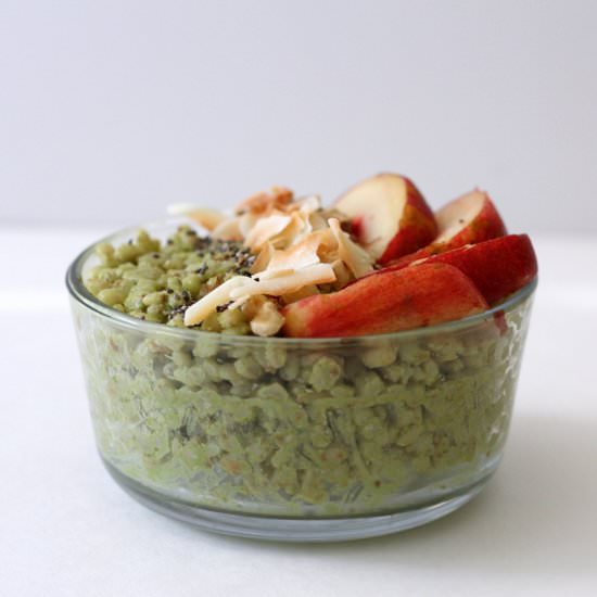 Matcha Coconut Breakfast Bowl