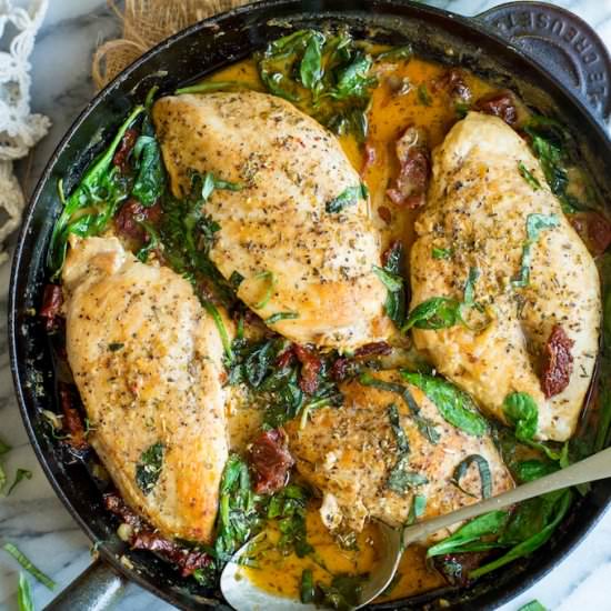 Sun Dried Tomato Chicken