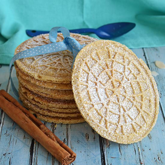 Cinnamon & Almond Pizzelles