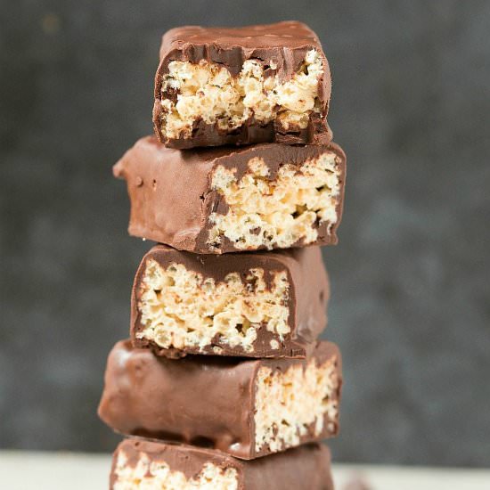 Homemade Crunch Protein Bars