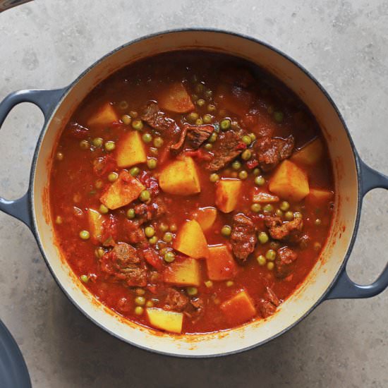 potato curry stew