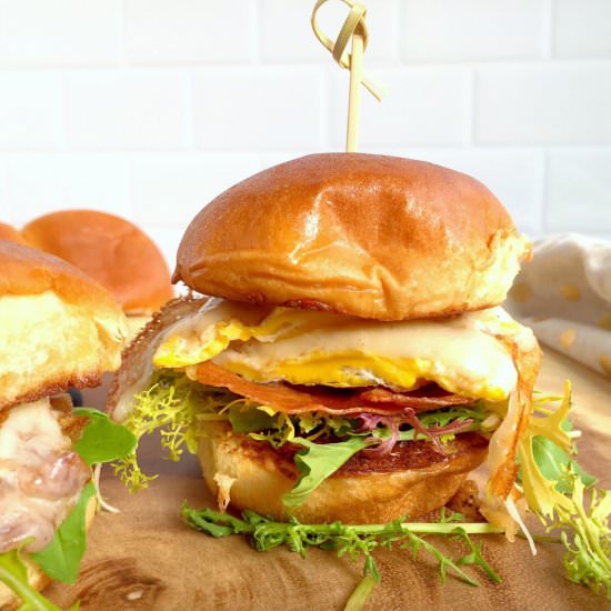 Truffle Kissed Egg Sandwich