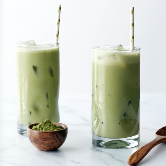 Matcha Protein Iced Latte