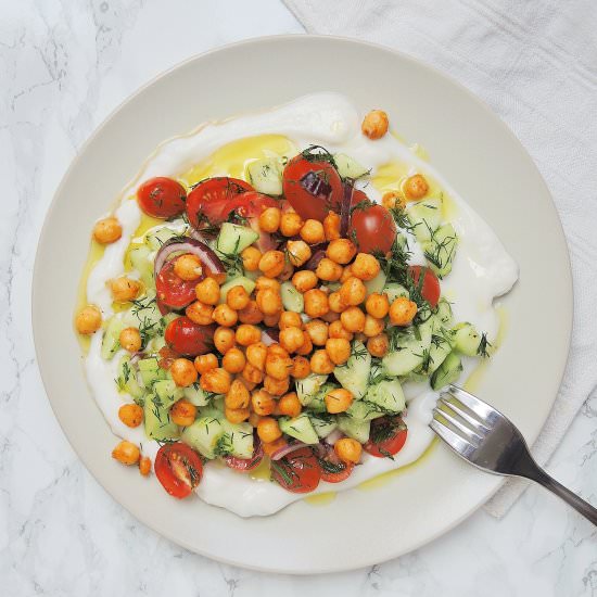 Spring Yogurt with Vegetables