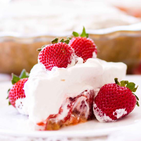 Strawberry Lemon Pie