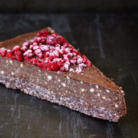 Raw Chocolate Espresso Tart