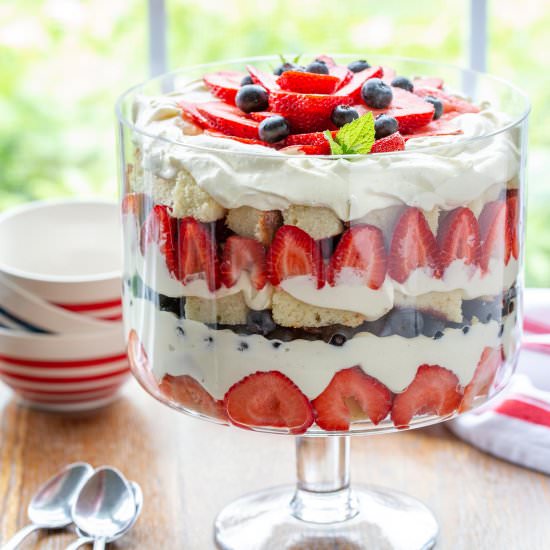 Mixed Berry Trifle