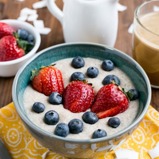 Coconut Low Carb Porridge