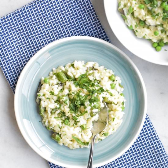 Spring Vegetable Risotto