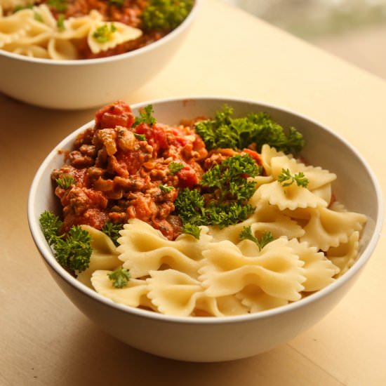 Simple Italian Bolognese