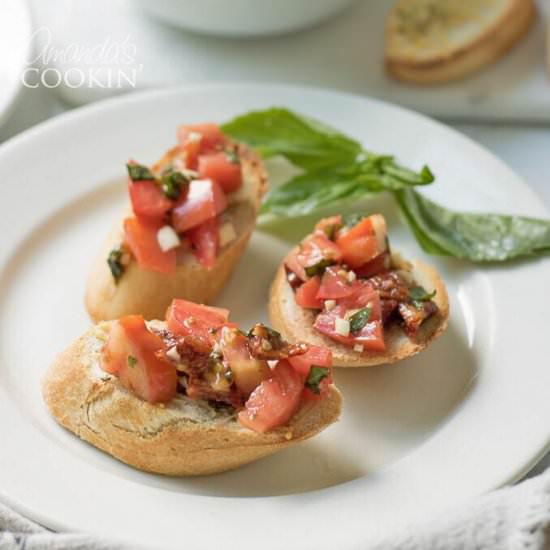 Bruschetta: an Olive Garden Copycat
