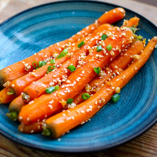 Instant Pot Honey Soy Carrots