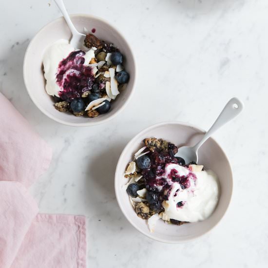 Blueberry Chia Crisp