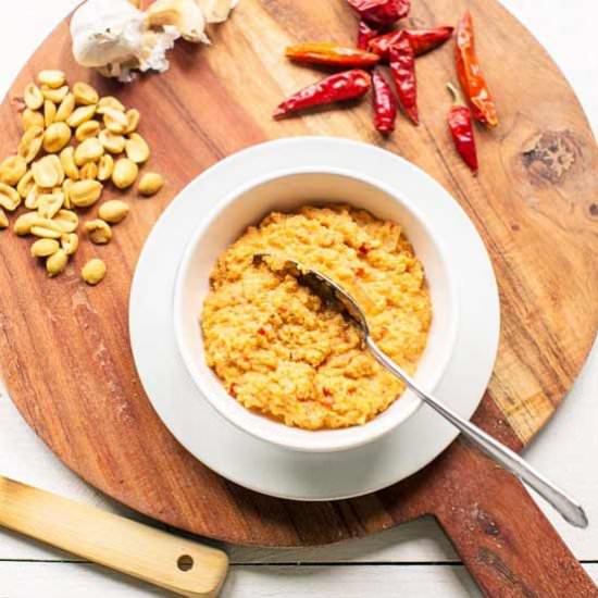Peanut salsa