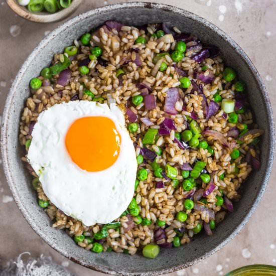 Brown Fried Rice