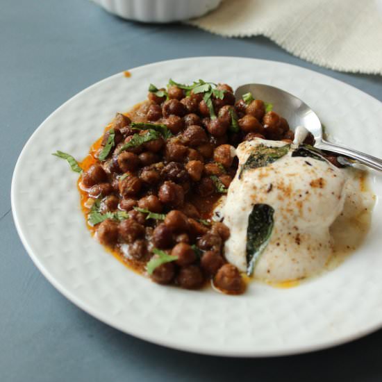 Kalay Chanay/ Black Chickpea Curry