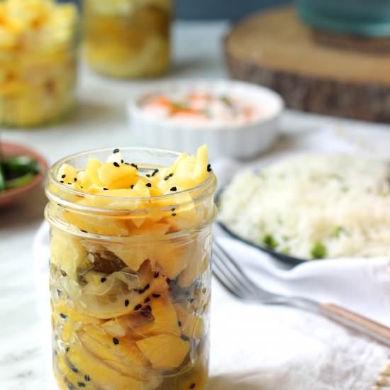 No Oil Easy Lemon Pickle