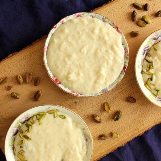 Kheer – Rice Pudding