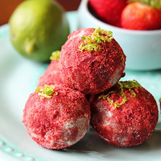 Strawberry Daiquiri Bites