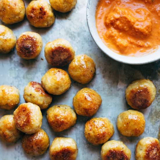 Best Baked Chicken Meatballs