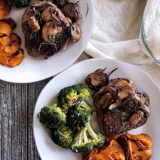 Easy Pan Seared Steak Tenderloin