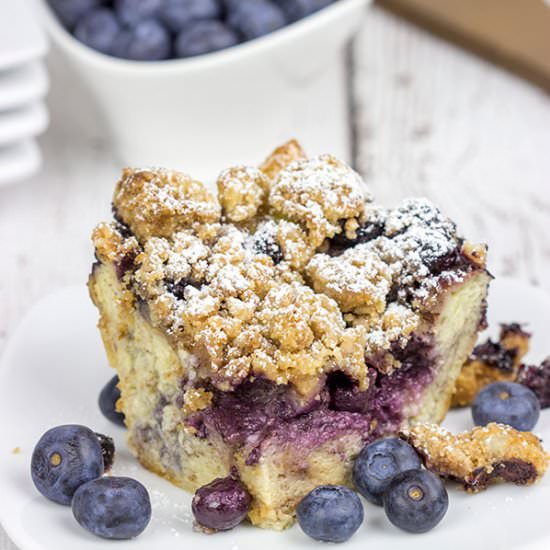 Overnight Blueberry French Toast Ba
