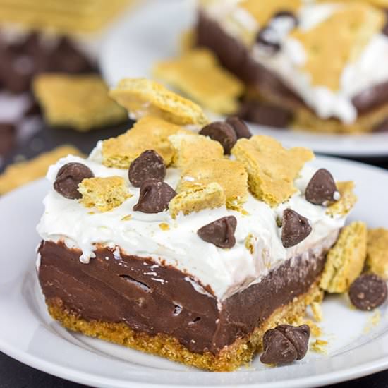 Frozen S’mores Bars
