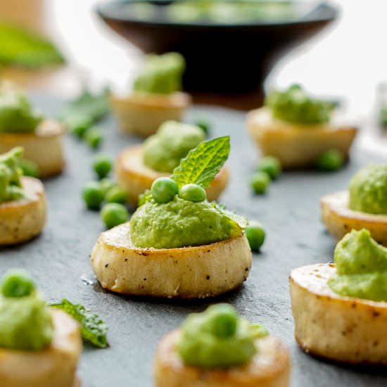 King Oyster Mushroom Scallops