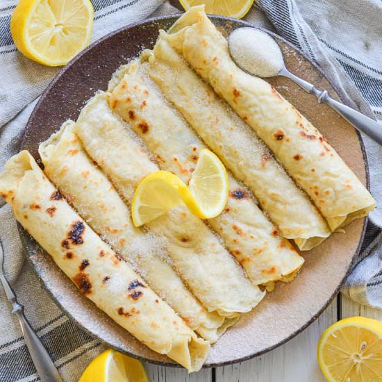Vegan English Pancakes