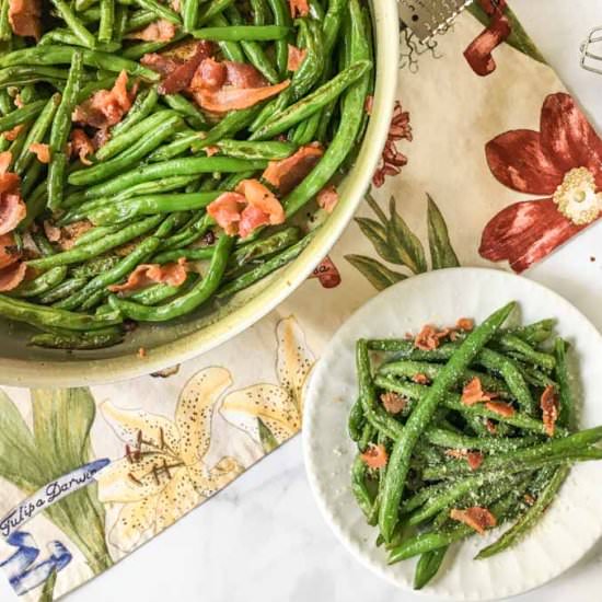 Low Carb Green Beans & Bacon