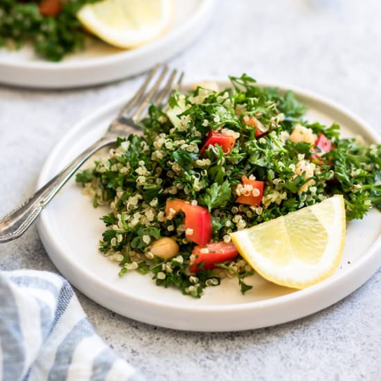 Quinoa tabbouleh salad