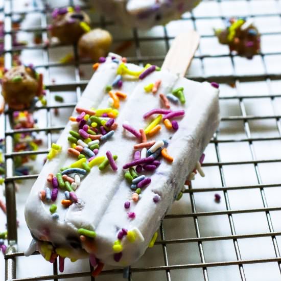 Vegan Cookie Cake Pops