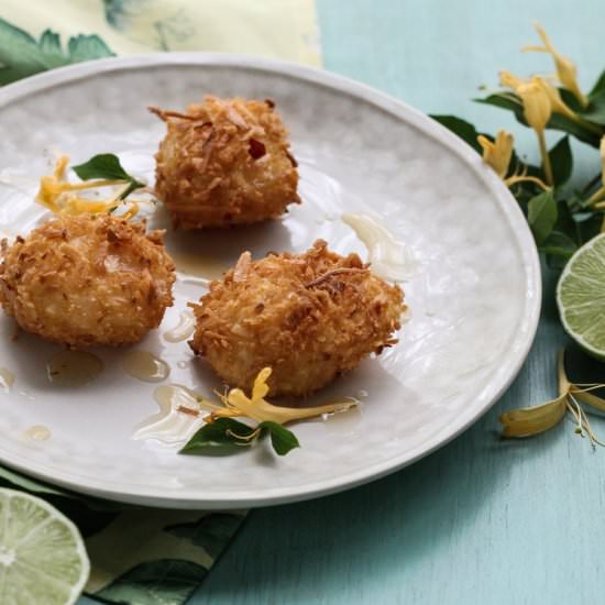 Coconut Fried Scallops