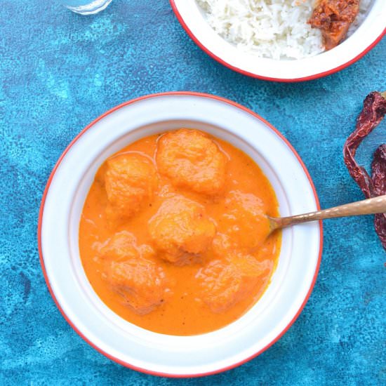 Ripe Pulpy Mango Curry