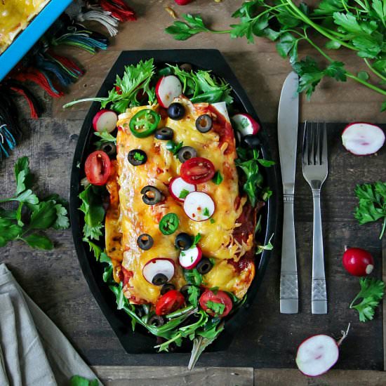 Chicken Enchiladas