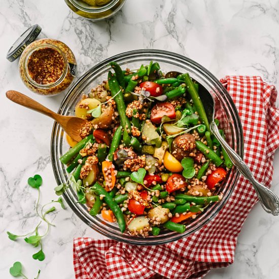Kasha Green Bean Potato Salad