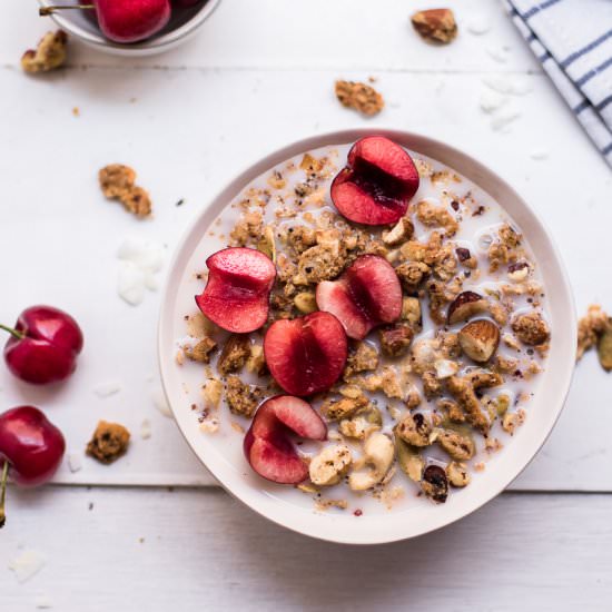 Paleo, keto & grain free granola