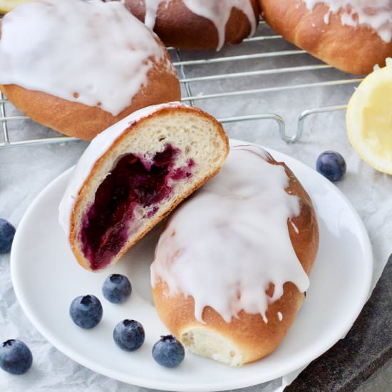 Sweet Blueberry Buns