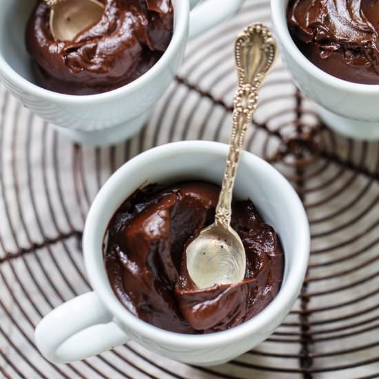 ultimate chocolate avocado mousse