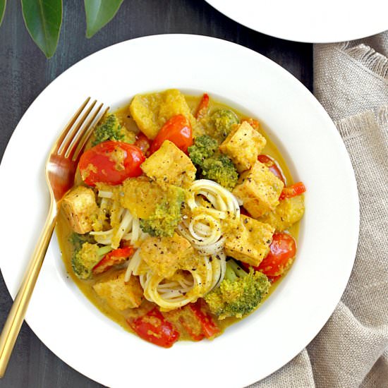 Vegetarian Tofu Curry