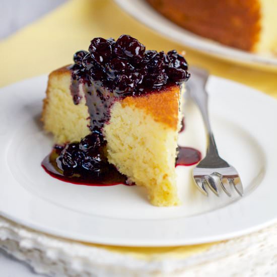 Lemon Cornmeal Cake