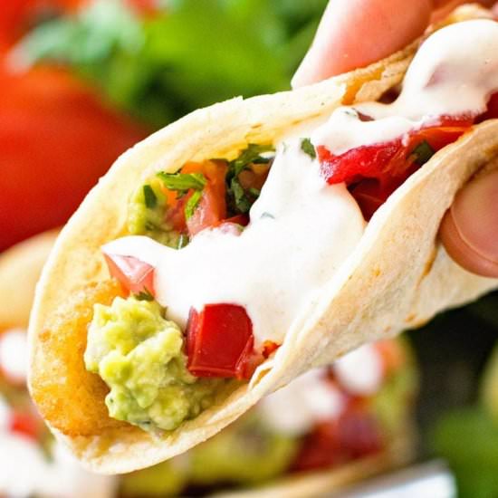 Mexican Fish Stick Tacos