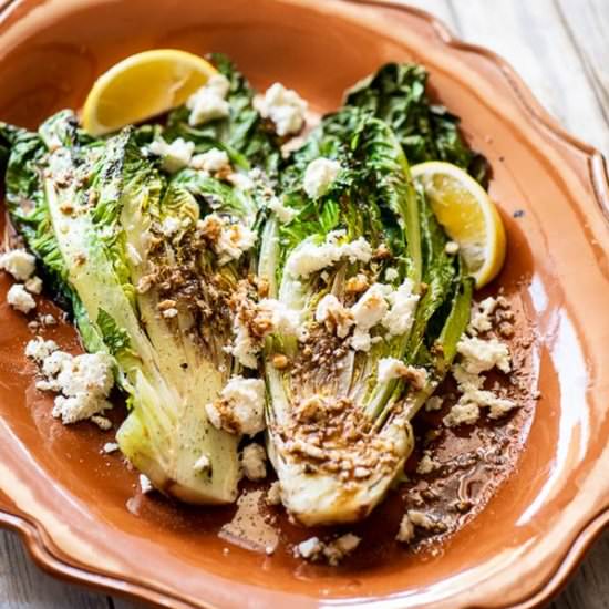 Grilled Romaine Salad