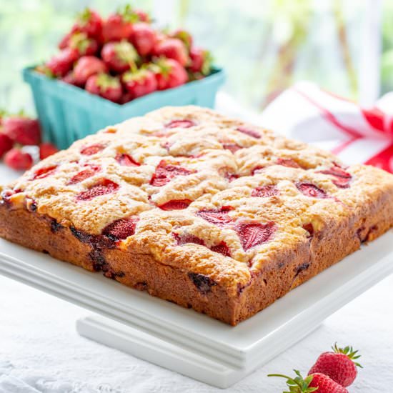 Strawberry Breakfast Cake