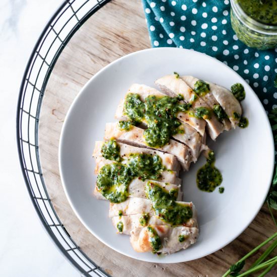 Grilled Chimichurri Chicken