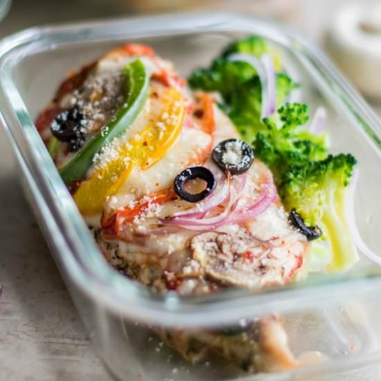 Veggie Supreme Pizza Chicken