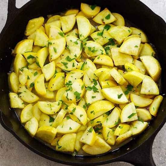 Sauteed Yellow Squash