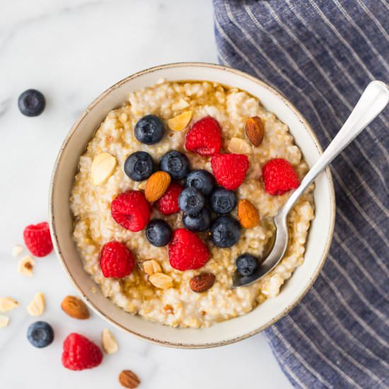 Perfect Steel Cut Oats