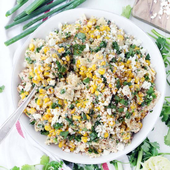 Mexican Street Corn Pasta Salad