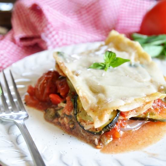 Roasted Vegetable Lasagna